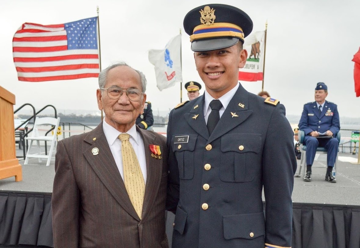 filipino tongson with author